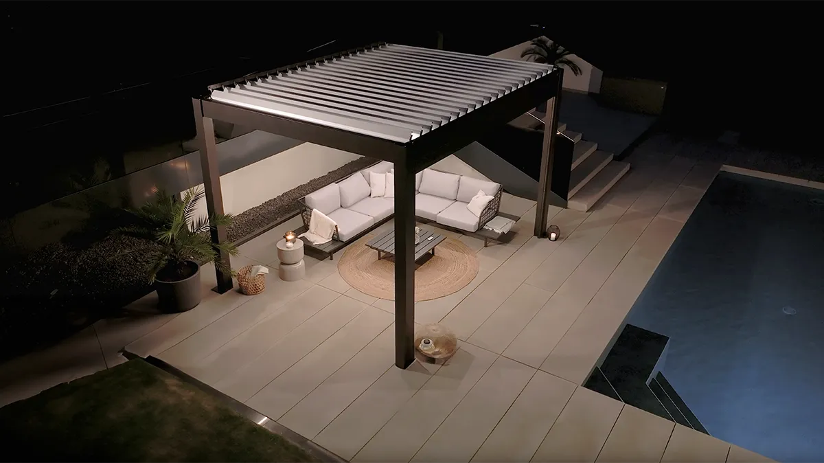 Led-verlichting met instelbare intensiteit beschikbaar als accessoire